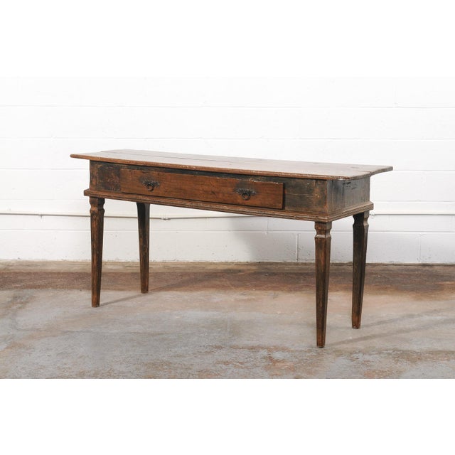Brazilian Peroba Wood Console, 19th C. For Sale - Image 10 of 13
