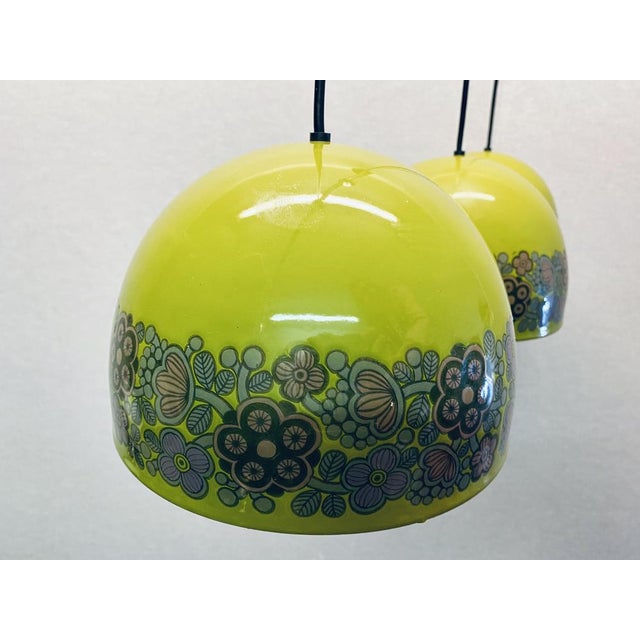 Enamelled Kalas Ceiling Lamp by Kaj Franck & Raija Uosikkinen for Fog & Morup & Araabia, 1970s For Sale - Image 10 of 18