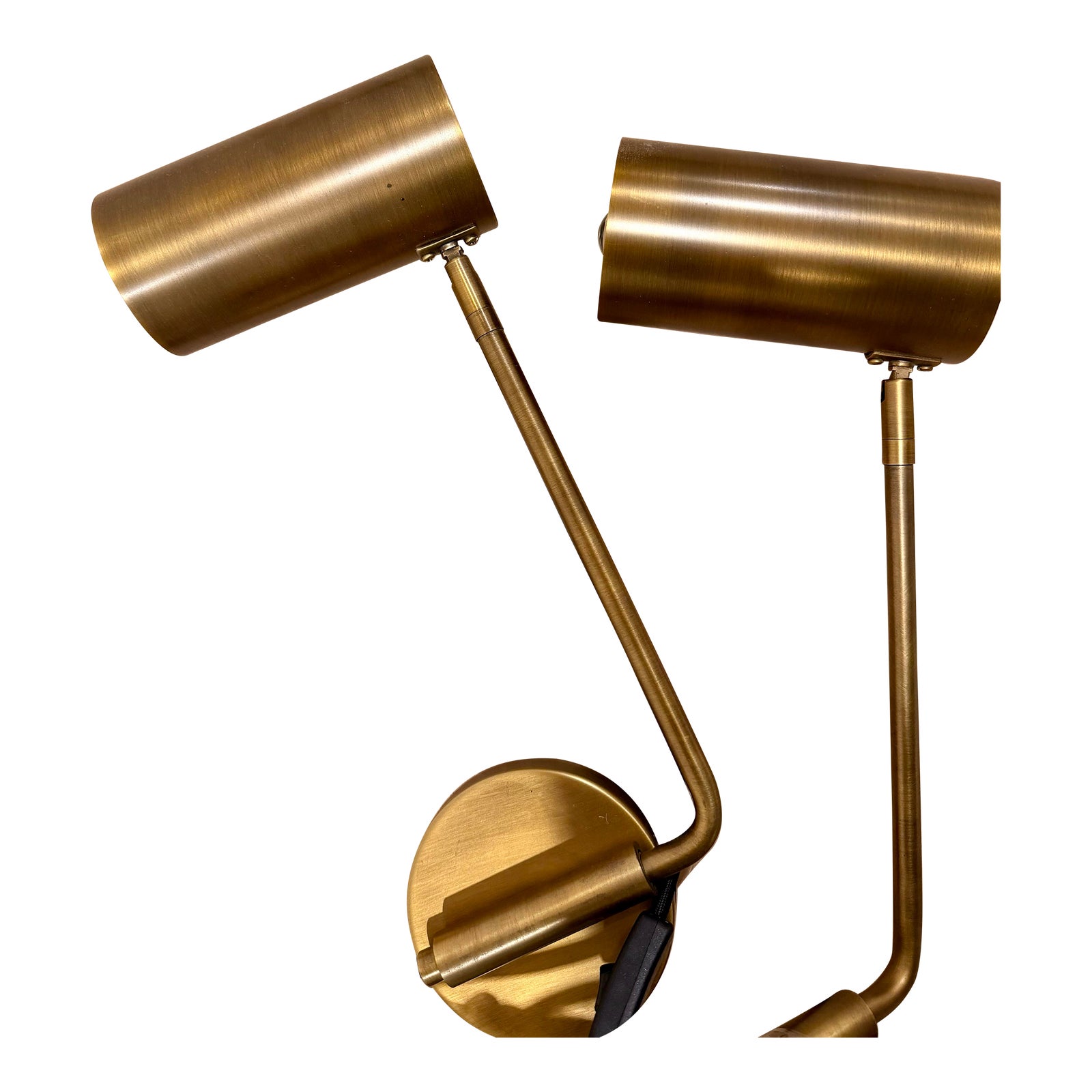 Two Sconce Task Lights From Restoration Hardware - A Pair | Chairish
