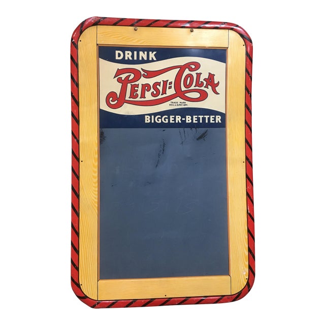 Pepsi Cola Soda Shop Chalkboard Menu Sign Chairish