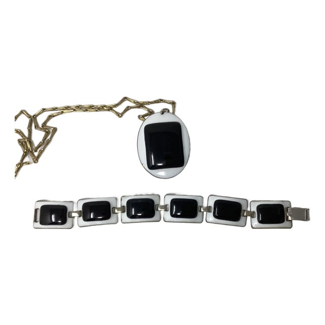 1960s Kay Denning Bracelet and Pendant For Sale