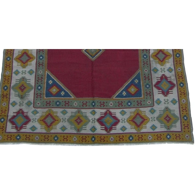 Antique BESSARABIAN Stylish Geometric Design 9'7'' X 6'7''