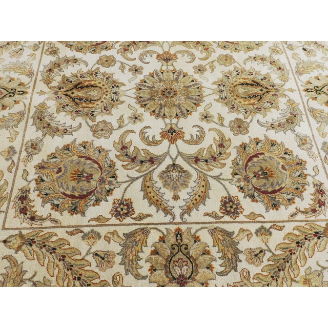 Square HandKnotted IndoPersian Rug 6'x 6' Chairish
