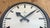 Black Industrial Factory Wall Clock from Siemens, 1950s For Sale - Image 10 of 17