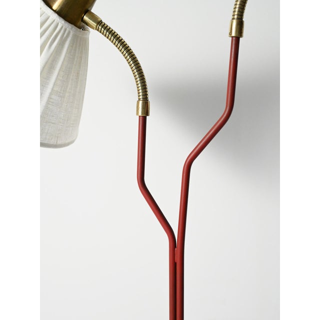Two-Armed Floor Lamp from Eskilstuna Elektrofabrik, 1950s For Sale - Image 6 of 11