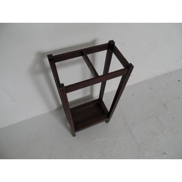 Antique Oak Umbrella Holder, 1890s For Sale - Image 5 of 9
