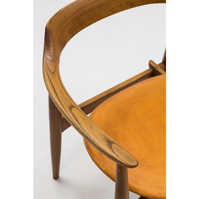 Brown Armchair by Wahl Versen, 1960s For Sale - Image 8 of 18