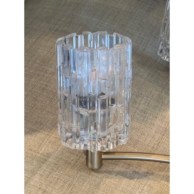 Possini Euro Icelight Chandelier For Sale - Image 4 of 11