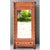 Brown Vintage Faux Bamboo Armoire With Mirror For Sale - Image 8 of 12