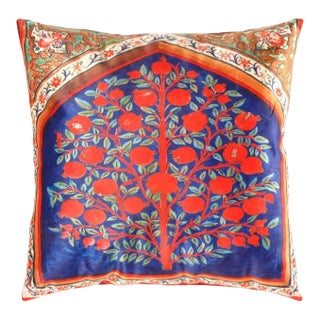 Pasargad DC Persian Velvet Pillow For Sale