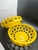 Vintage 90's Reticulated Honey Comb Inspired Handcrafted Ceramic Covered Bowl For Sale - Image 4 of 5