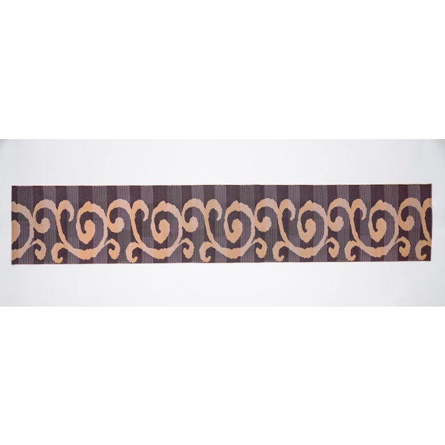Japanese Ceremonial Silk Table Runner by Renaras For Sale - Image 4 of 5