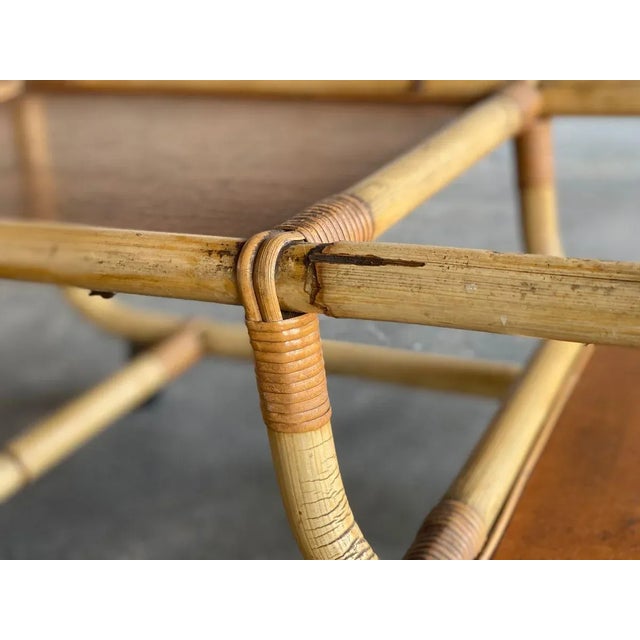 Vintage Bamboo Trolley, 1940s For Sale - Image 15 of 18