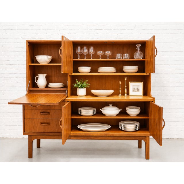 Mid Century Modern Teak Credenza / Sideboard by G-Plan, C. 1960s For Sale - Image 12 of 15