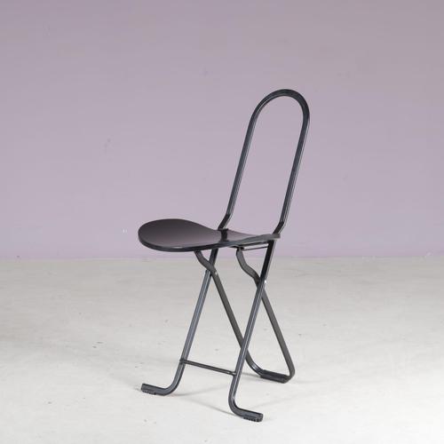 Dafne Folding Chair by Gastone Rinaldi for FlyLine, Italy, 1980s For Sale - Image 16 of 17