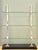 This French etagere was used in the 1920s in boulangeries and patisseries. The two stands are made of solid chrome-plated...