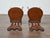 Pair of English Mahogany Hall Chairs with Carved Eagle Heads, 19th Century For Sale - Image 11 of 11