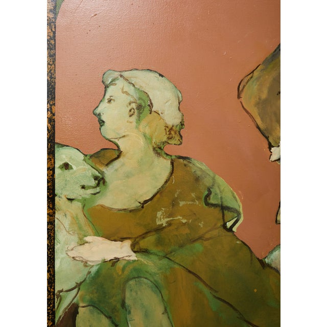 Ira Yeager Country French Farmer With Animals 8 Ft. For Sale - Image 13 of 18