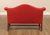 Georgian Style Upholstered Mahogany Loveseat For Sale - Image 15 of 18