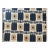 Schumacher Kandira Fabric Indigo Blue For Sale