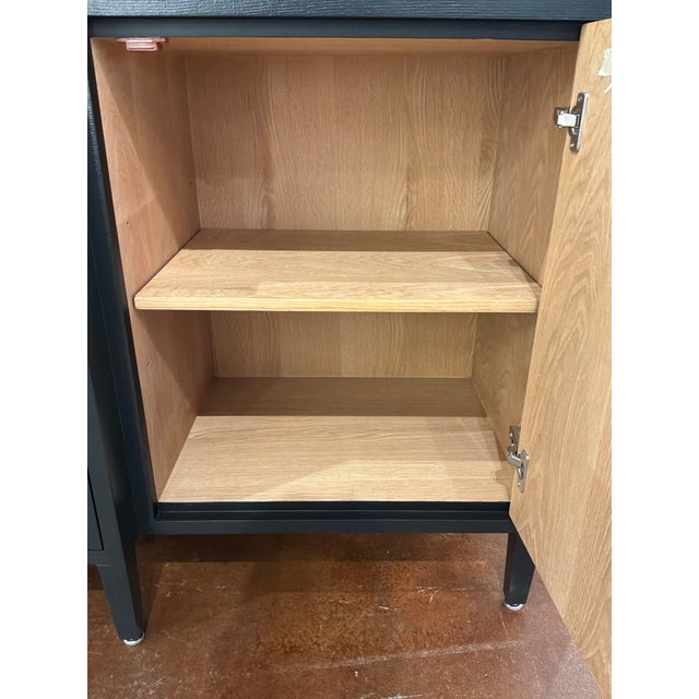 Black Made Goods Co Conrad Black Buffet For Sale - Image 8 of 11