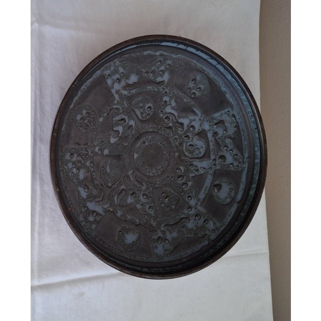 Vintage German Ceramic Bowl in Gray-Green-Brown Glaze from Carstens Tönnieshof, 1970s For Sale - Image 4 of 4