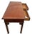 Vintage Baker Furniture Writing Table Historic Charleston Chippendale Mahogany For Sale - Image 9 of 13