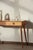 Mid-Century Modern Vintage Console Table in Oak, 1960s For Sale - Image 3 of 15