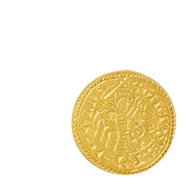 Jewelry - Morabitino in 19.2K gold. Portuguese replica produced by the Philae collections in 800 thousandths gold. Weight:...