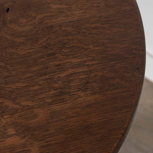 French Carved Side Table by Charles Dudouyt For Sale - Image 11 of 11