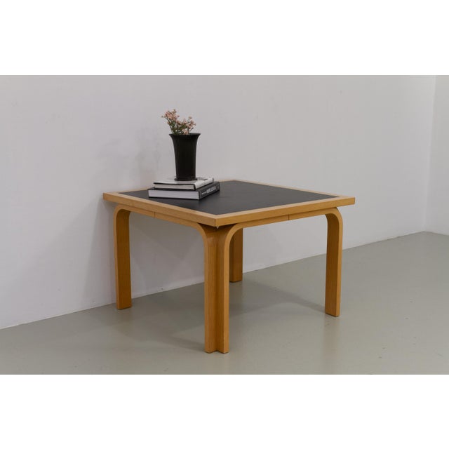 Danish Oak and Black Botium Lounge Table from Magnus Olesen, 1970s For Sale - Image 12 of 18