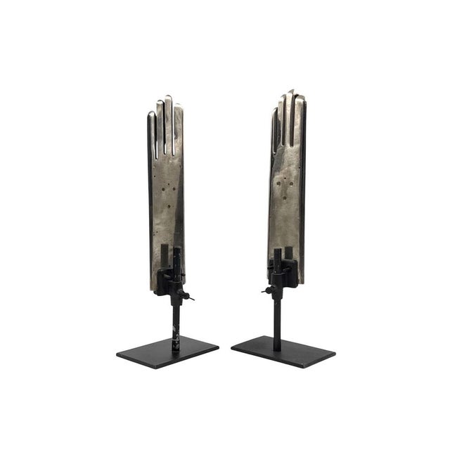 Glove Warmers from Hilaire et Cie Grenoble, France, 1940s, Set of 2 For Sale - Image 10 of 13