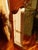 Mid century custom made oversize medicine cabinet in a traditional French design. Walnut frame cladding a steel cabinet...