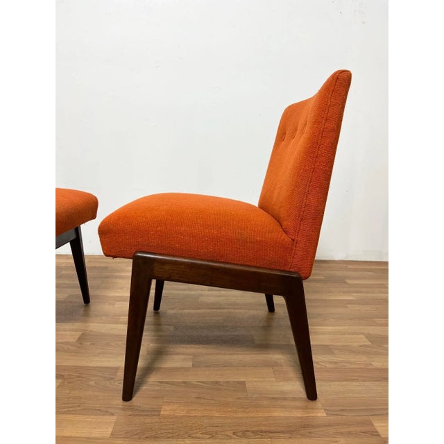 Jens Risom C. 1950s Jens Risom C-220 Lounge Chairs - a Pair For Sale - Image 4 of 13