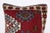 Handwoven Vintage Turkish Throw Rug Pillow Cushion Cover -22'' X 22'' For Sale - Image 4 of 10