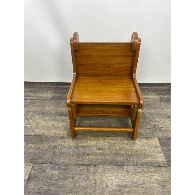 Rosewood Children's Chair For Sale - Image 5 of 13