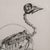 Surrealism Mid 20th Century Belgium Surrealism Gray Wood Print For Sale - Image 3 of 15