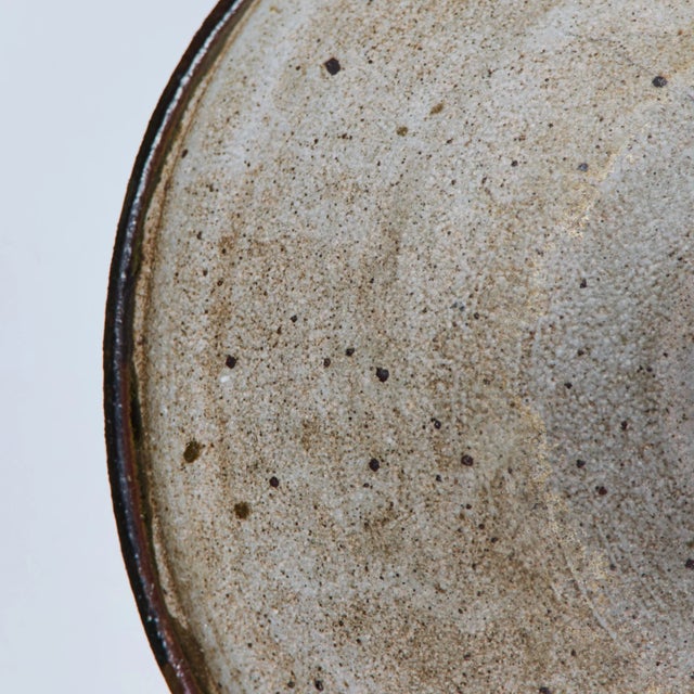 Mid-Century Modern Studio Pottery Chalice Bowl For Sale - Image 3 of 12