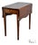 Inlaid Mahogany Pembroke Table Bench Made Federal Style Accent End Side Table For Sale