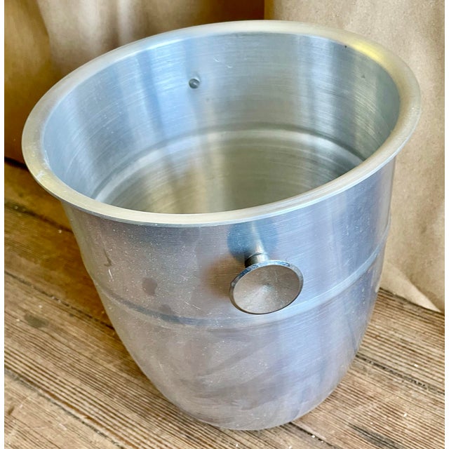 Hollywood Regency Mid 20th Century Hollywood Regency Ice Bucket/Wine Cooler Server W/ Stand For Sale - Image 3 of 12