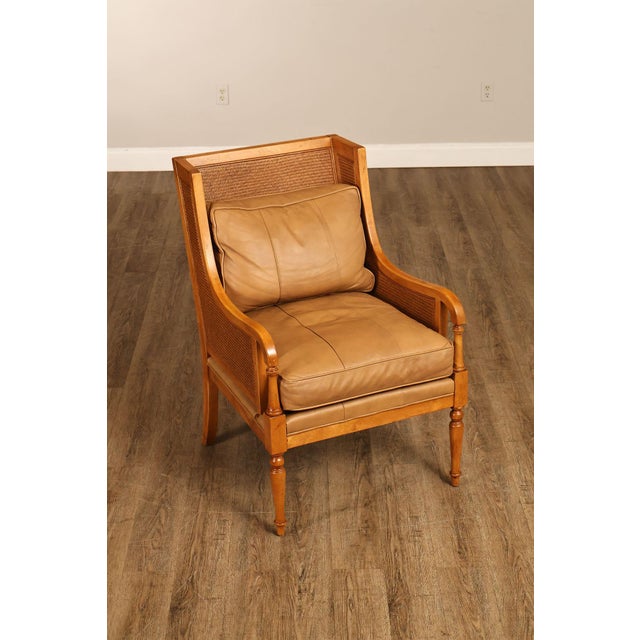 Tommy Bahama Tommy Bahama Pair of Caned Armchairs For Sale - Image 4 of 18