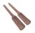 1960s 1960s Dansk Teak Wood "Oar" Salad Serving Utensils, a Pair For Sale - Image 5 of 11