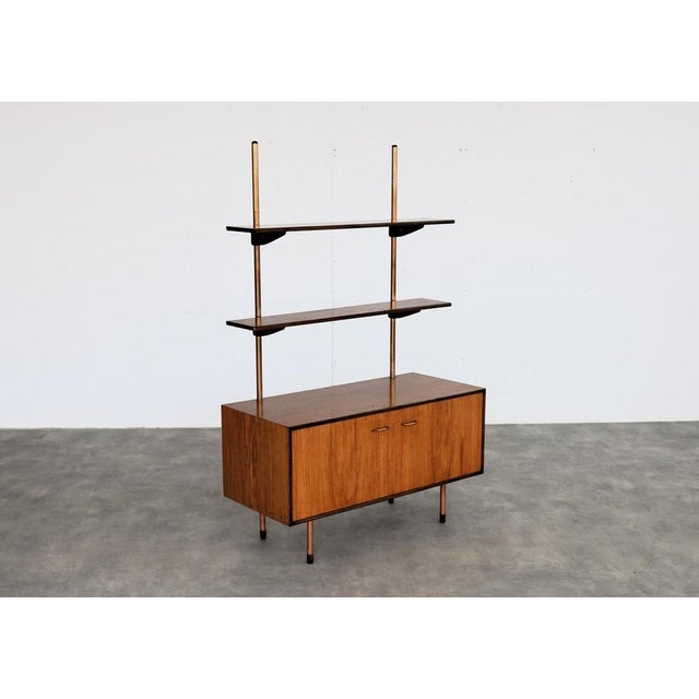 Vintage Swedish Bookcase, 1960s, in Good conditions. Designed 1960 to 1969 This piece is attributed to the mentioned...