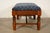 Stickley Brothers Antique Arts & Crafts Carved Oak Barley Twist Lounge Chair With Ottoman, Circa 1920s For Sale - Image 13 of 17