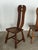 Brown Mid-Century Modern Brutalist Oak Dining Chair, 1960s For Sale - Image 8 of 10