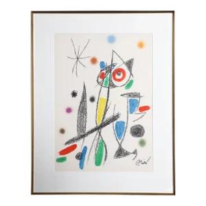 Maravillas Con Variaciones Acrosticas en El Jardin De Miro (Number 14), Lithograph by Joan Miro