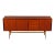 1960s Large Teak + Oak Credenza by Fredrik Kayser For Sale