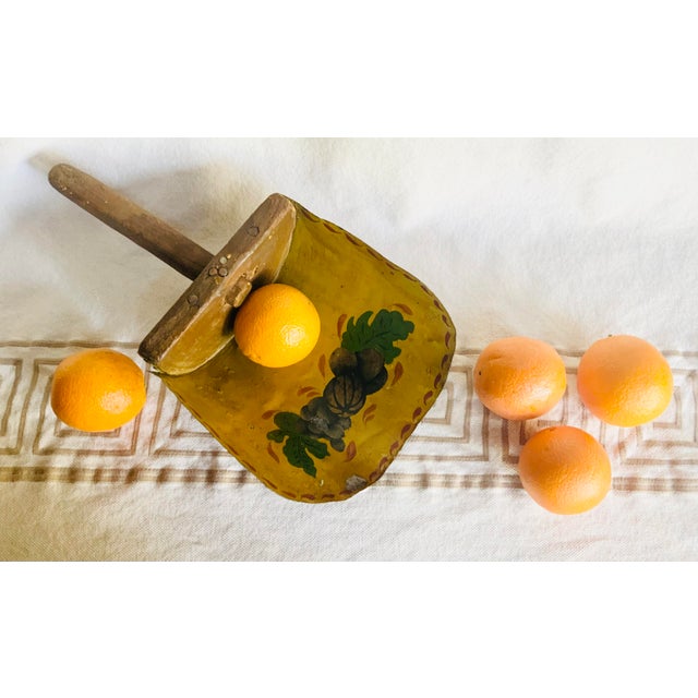 Antique American Farmhouse Style Grain Scoop For Sale - Image 11 of 12