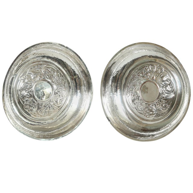 Pair Antique Duchess of Sutherland's Cripples Guild, “d.s.c.g."- Arts & Crafts Silver Bowls For Sale