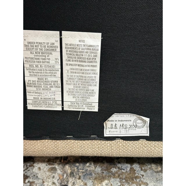 Jacques Deneef for Ethnicraft N701 Modular Sectional, Set of Three For Sale - Image 12 of 12